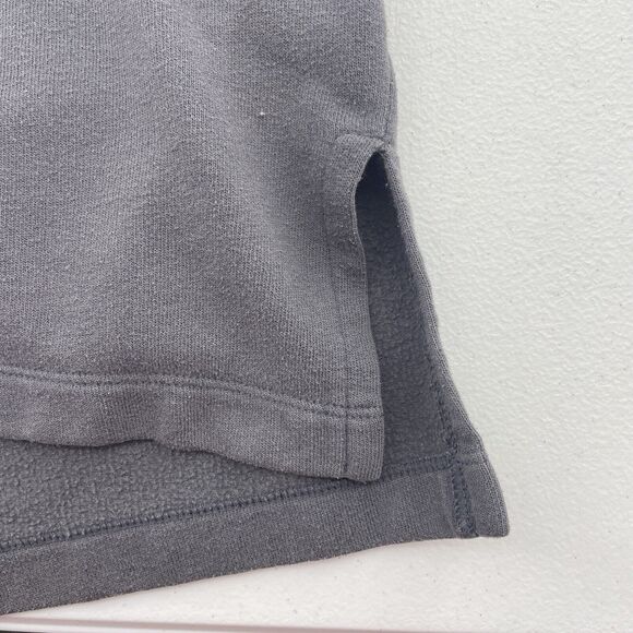 Victoria’s Secret Sz S Hoodie Sweatshirt Oversized Tunic Long V-Neck Lightweight - Picture 10 of 15